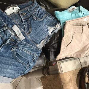 2 Hollister 2 Charlotte Russe shorts